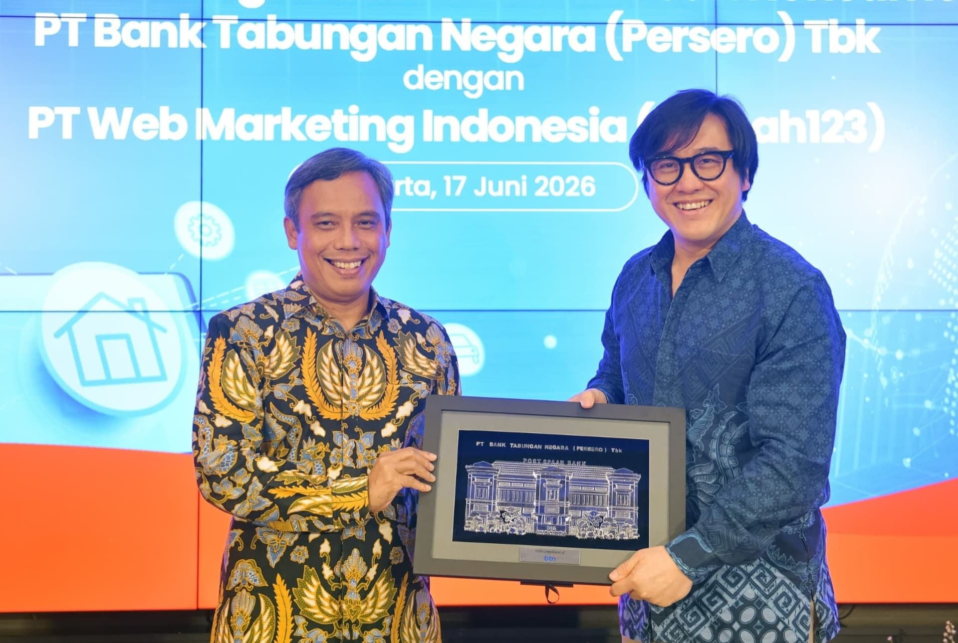 BTN dan Rumah123 Sinergikan Layanan ke Satu Ekosistem Digital