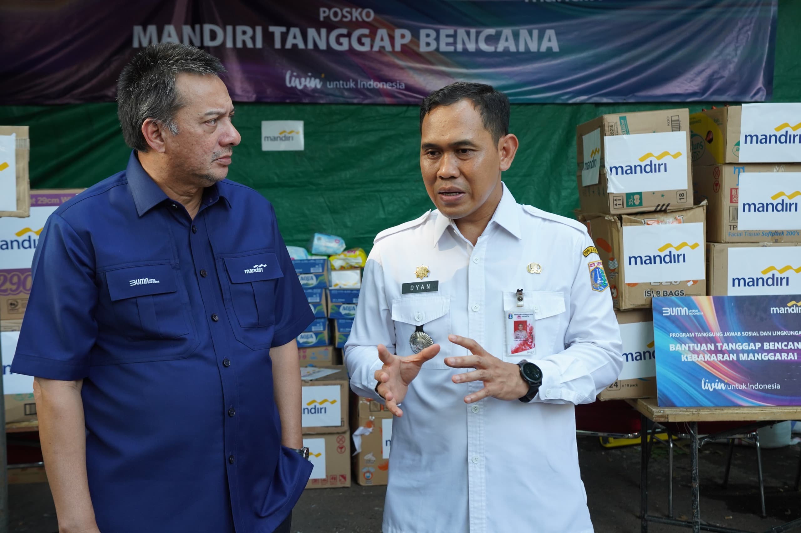 BMRI Sigap Berikan Bantuan untuk Korban Kebakaran di Manggarai