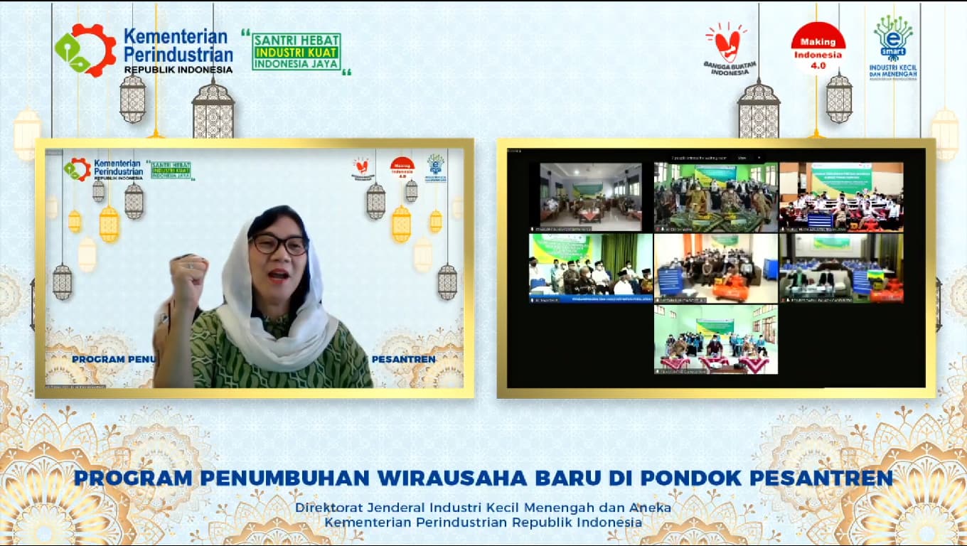 Kemenperin Terus Kembangkan Kewirausahaan Santri