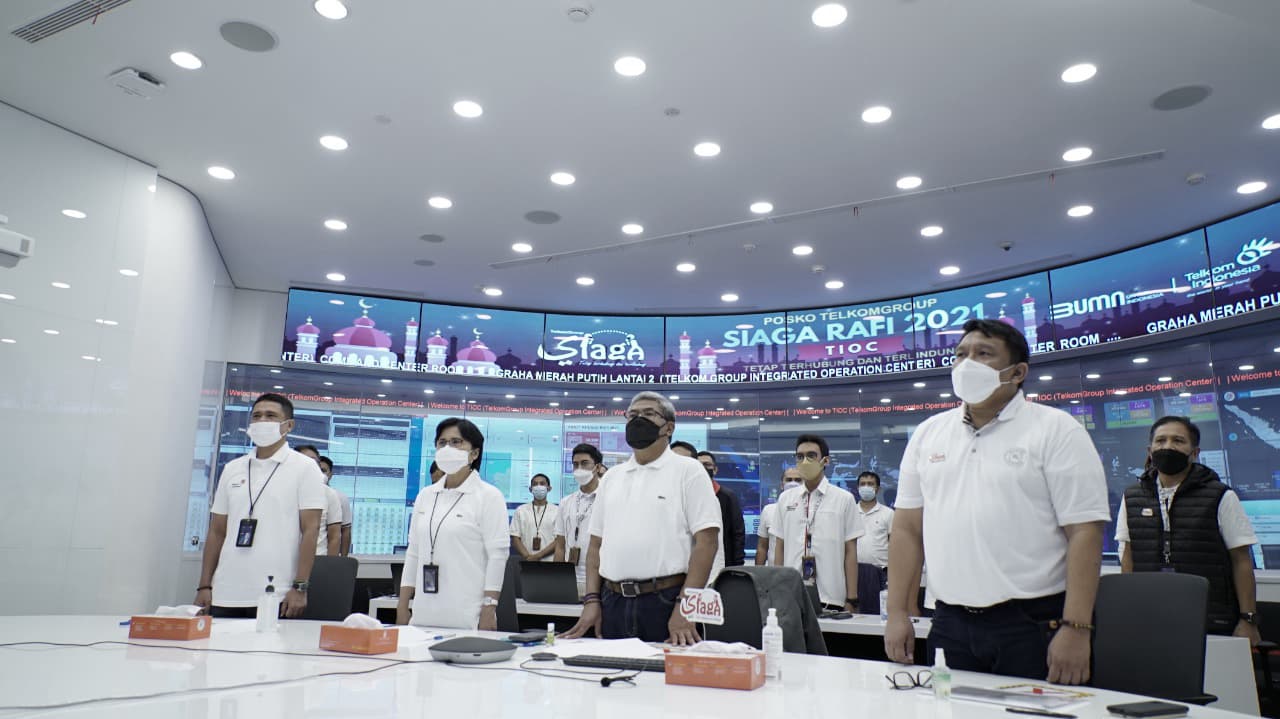 Sambut Hari Raya Idul Fitri 1442 H, TLKM Pastikan Kualitas Layanan Prima