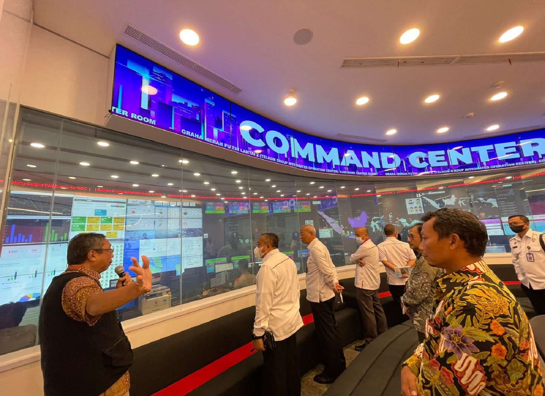 Jadi Benchmark Bangun Crisis Center IKN, Wantannas Kunjungi TIOC TLKM