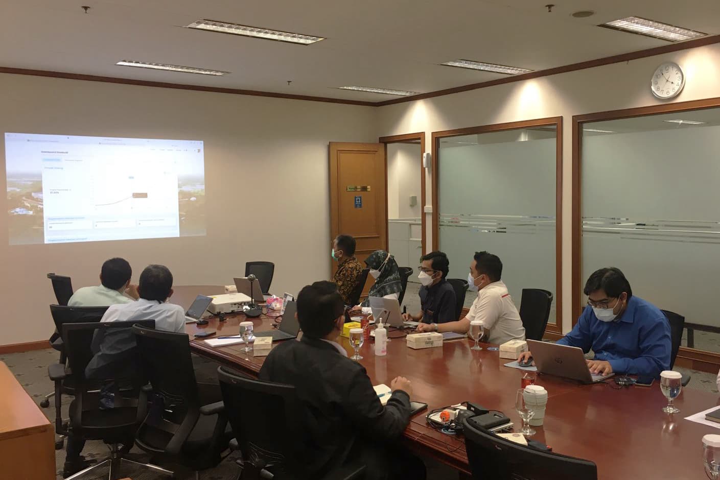 Proyek Pembangunan Kawasan Bank Indonesia didukung Sistem Manajemen Tomps