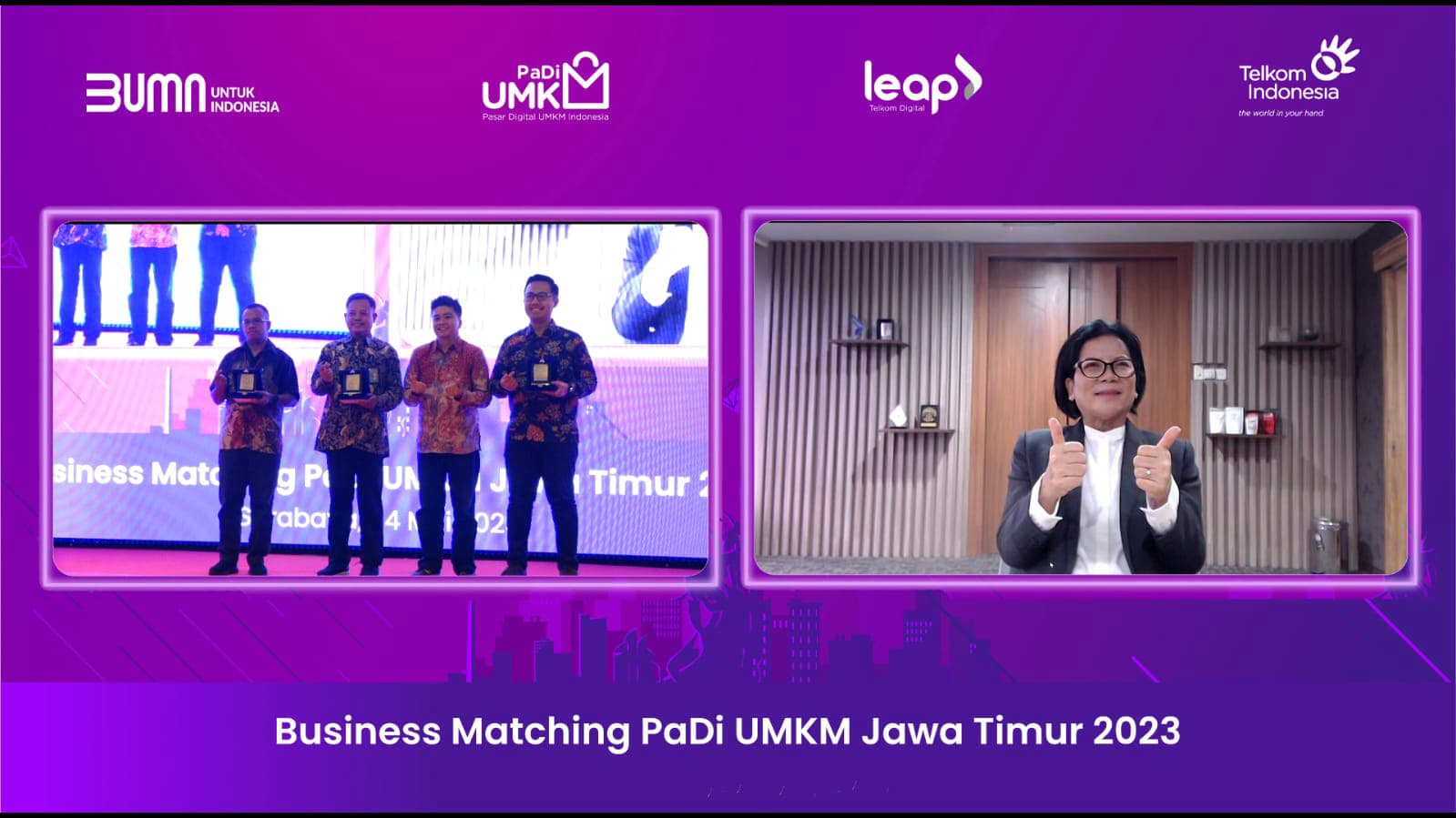 TLKM Dorong Ekonomi Digital Melalui Program Business Matching PaDi UMKM