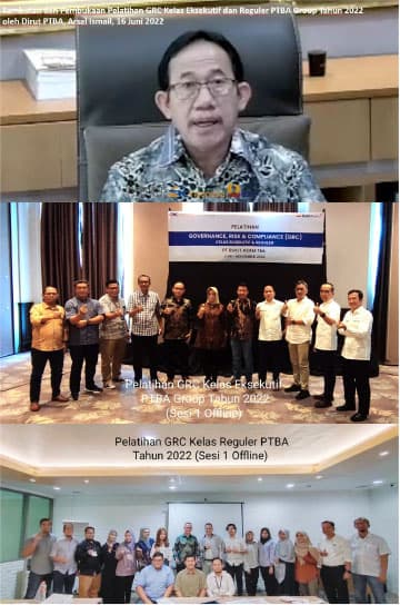 Perkuat Tata Kelola, PTBA Gelar Pelatihan Governance, Risk and Compliance