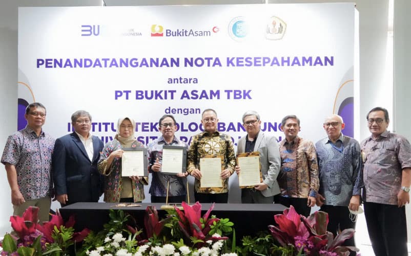 PTBA Gandeng ITB dan Unpad Garap Teknologi Dekarbonisasi hingga Hilirisasi