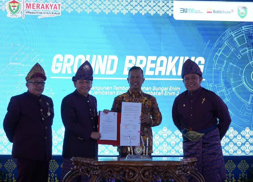 PTBA Terus Berperan Mendukung Pembangunan Daerah Muara Enim