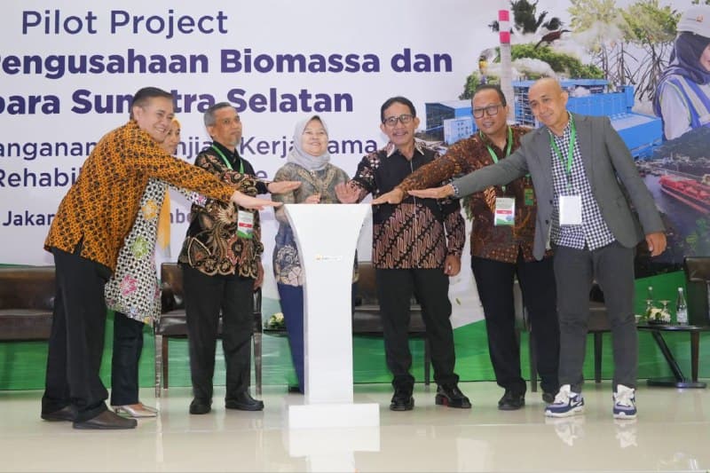 Bukit Asam Dukung Pengembangan Biomassa untuk Cofiring PLTU di Sumsel