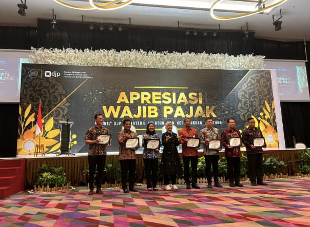 Bukit Asam Raih Penghargaan dari Kanwil DJP Sumsel Babel