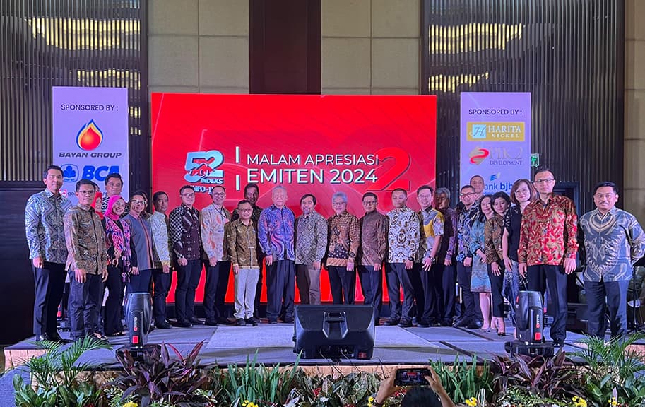 Kinerja Positif, PTBA Raih Penghargaan Tertinggi di Malam Apresiasi Emiten 2024