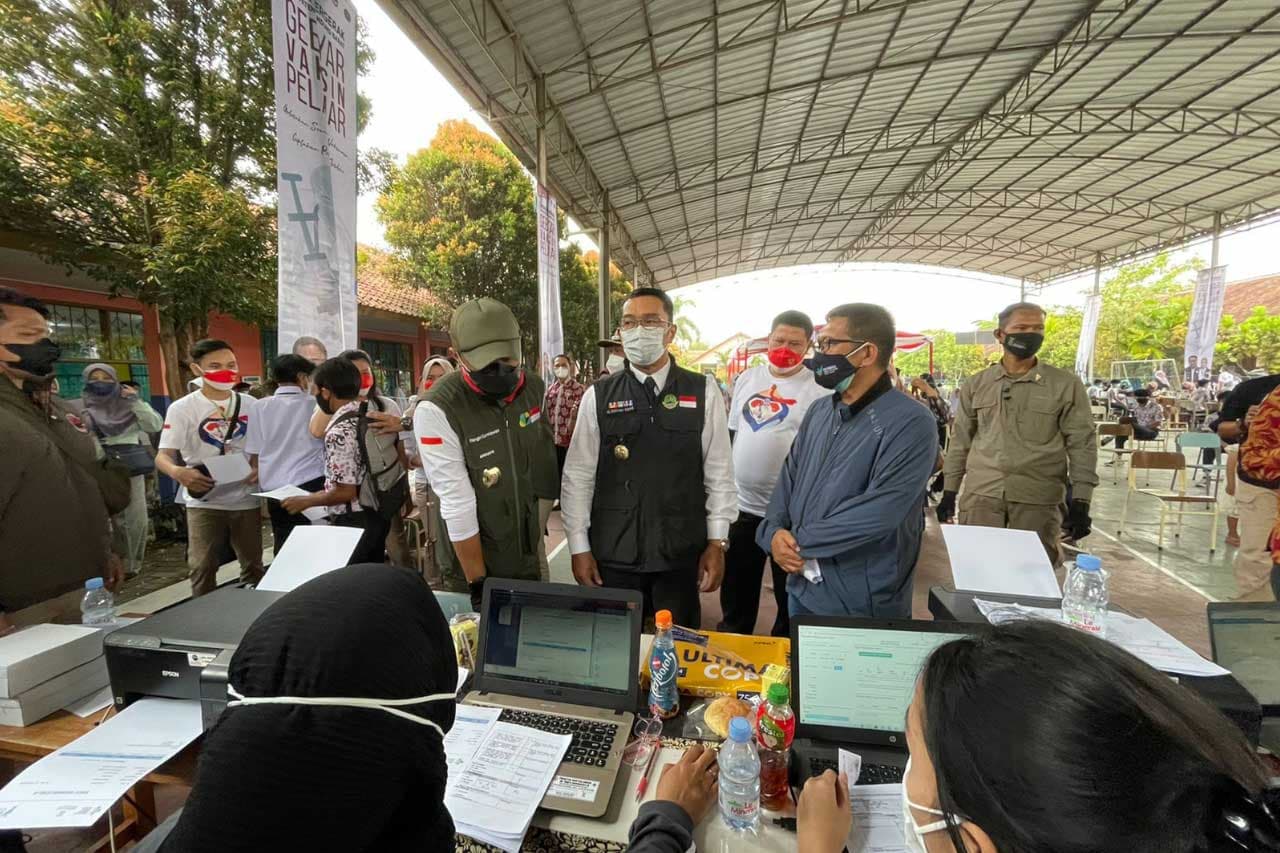 BJBR Dukung Vaksinasi Pelajar di Kabupaten Bandung Barat
