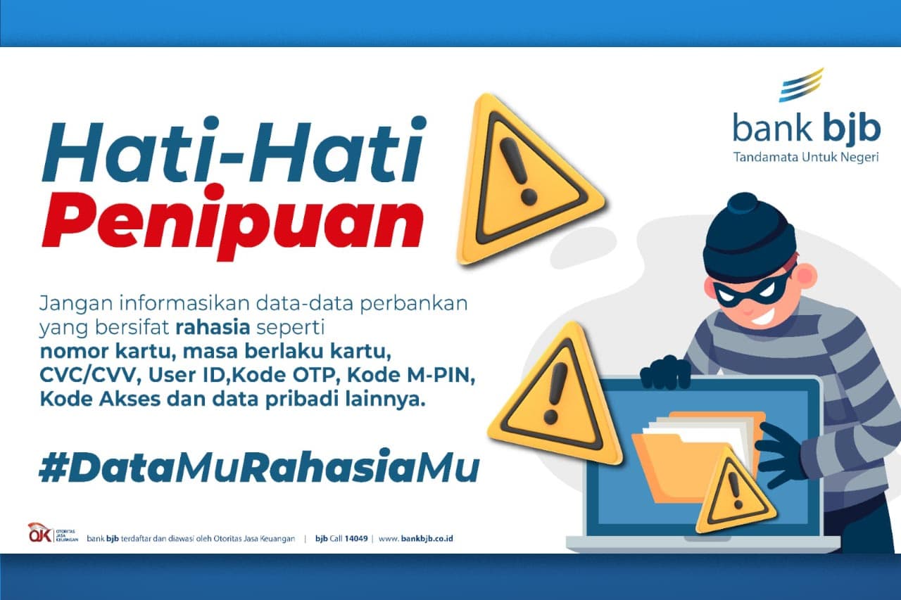 BJBR Edukasi Masyarakat, Waspadai Sistem Penipuan Online