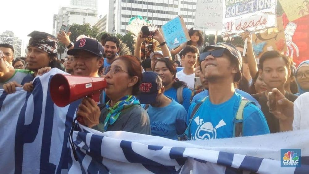 Menteri Susi Pudjiastuti Merasa Malu Indonesia Menjadi Negara Kedua Terbesar Penyumbang Sampah Plastik