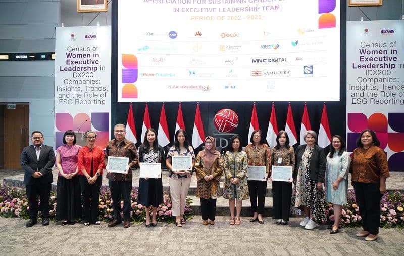 BEI dan IBCWE Bongkar Fakta: Hanya 15% Pimpinan Eksekutif Emiten Top Indonesia yang Perempuan
