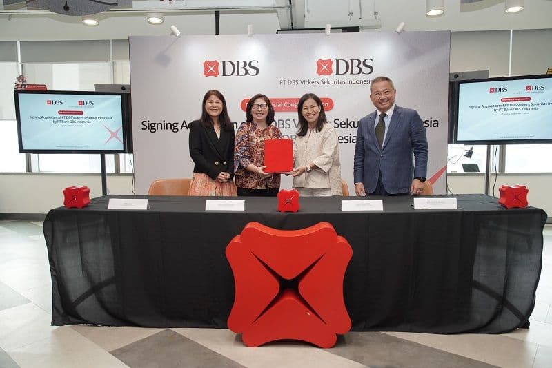DBS Indonesia Ambil Alih 99% DBS Vickers, Konglomerasi Keuangan DBS Resmi Terbentuk