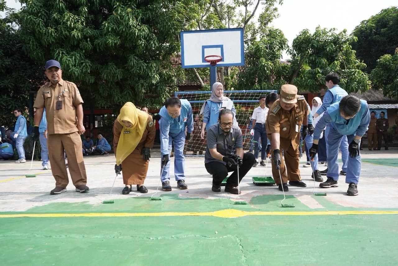 Global Volunteer Week, Krakatau Posco Ajak 20.000 Karyawan Gelar Kegiatan Sosial
