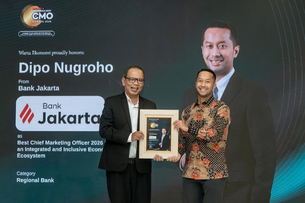 Bank Jakarta Raih Indonesia Best CMO Awards 2026