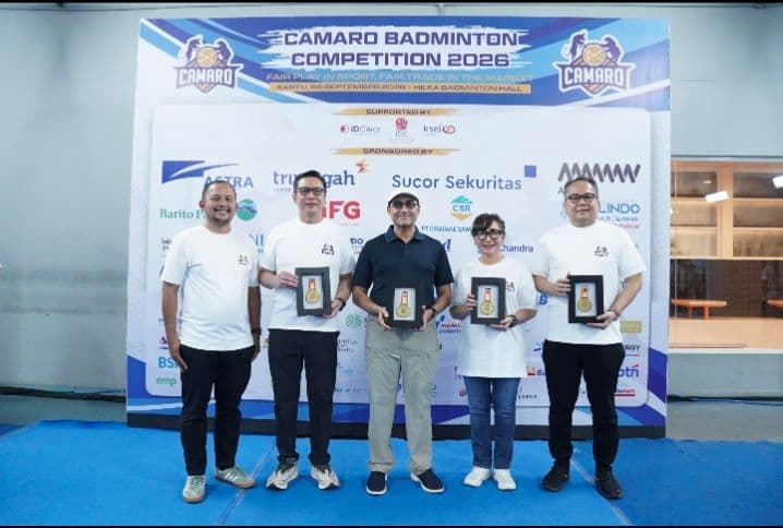 Didukung OJK, SRO, hingga Emiten, Camaro Sukses Gelar Badminton Competition 2026