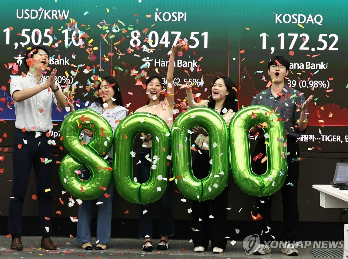 Indeks Kospi Melonjak 2,55 Persen