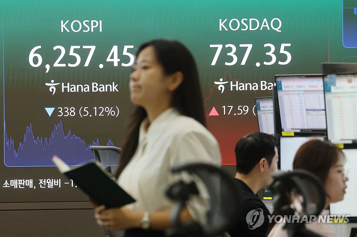 Indeks Kospi Terjun 5,12 Persen
