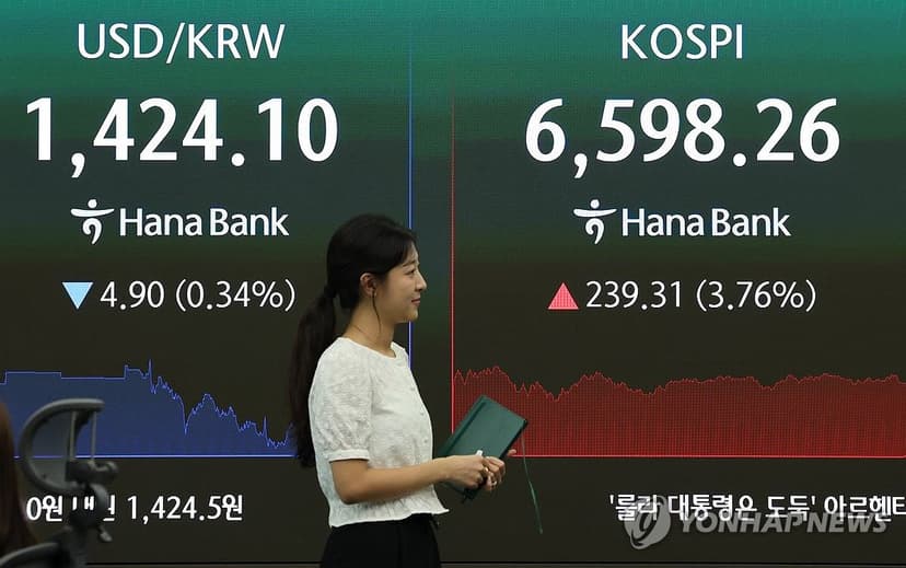 Indeks Kospi Melonjak 3,76 Persen
