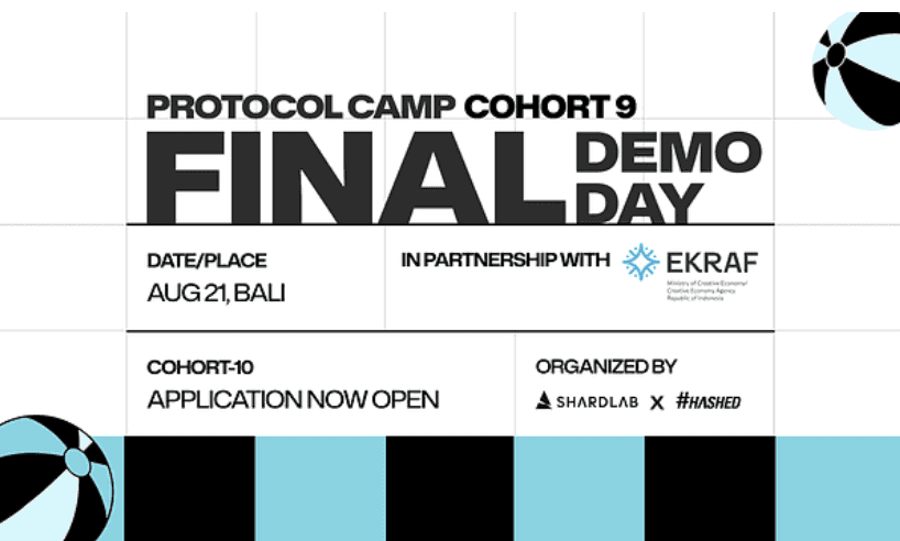 ShardLab dan EKRAF Indonesia Perluas Kemitraan Talenta Blockchain seiring Penutupan Protocol Camp Cohort 9 di Bali