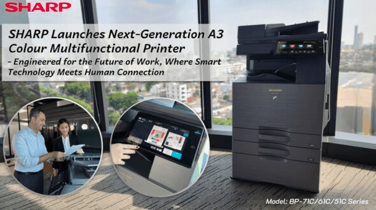 SHARP Meluncurkan Printer Multifungsi Warna A3 Generasi Terbaru, Dirancang untuk Masa Depan Dunia Kerja