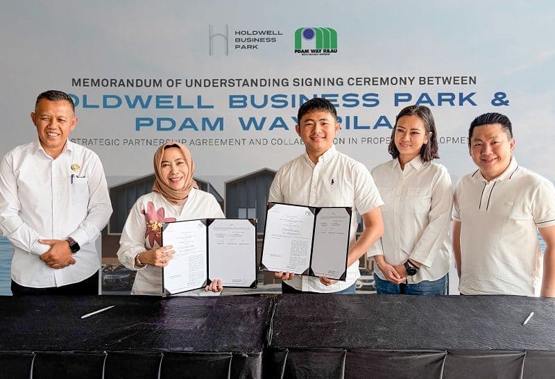 TRIN Gandeng PERUMDA AM Way Rilau: Holdwell Business Park Dipoles Jadi Kawasan Bisnis Paling Strategis di Lampung