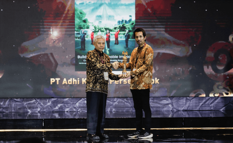 ADHI Karya Raih Gold Rating ASRRAT 2025, Perkuat Transparansi ESG dan Sustainability Reporting Global