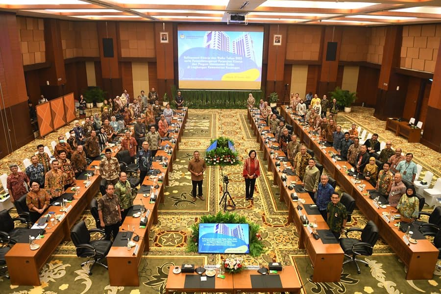 Tandatangani Kontrak Kinerja, Menkeu Sri Mulyani Tekankan Produktivitas Perekonomian