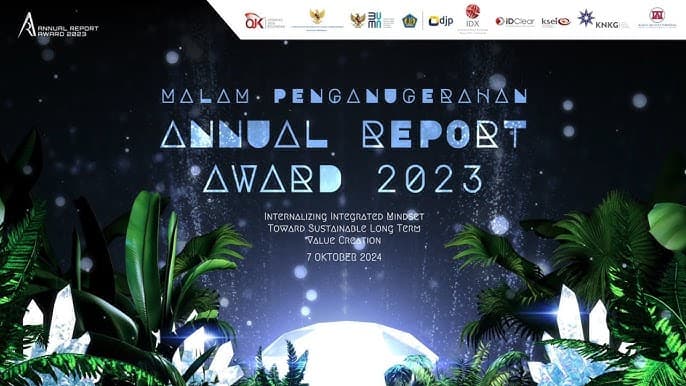 27 Perusahaan Raih Penghargaan Annual Report Award 2023