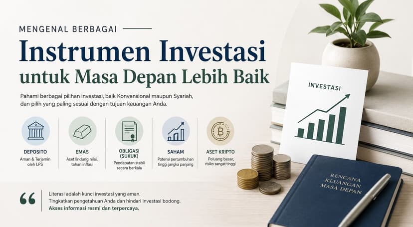 Mengenal Berbagai Instrumen Investasi untuk Masa Depan Lebih Baik