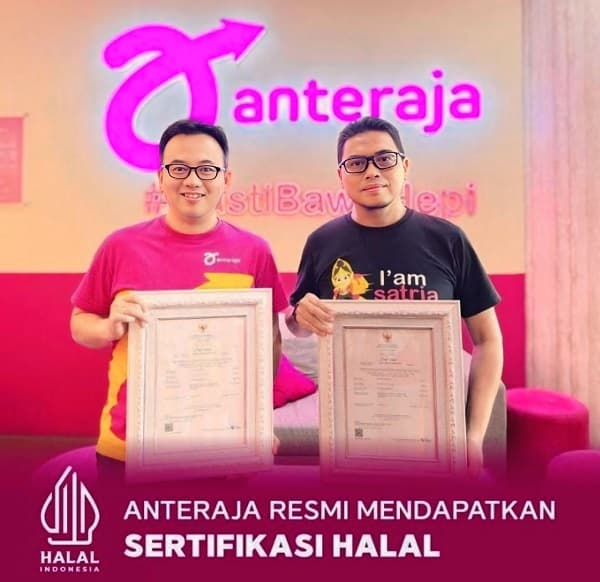 Anteraja Resmi Dapatkan Sertifikasi Halal