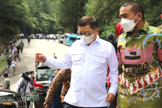 Jadi Proyek Nasional, Menteri PPN/Bappenas Sambangi Kawasan Sitinjau Lauik