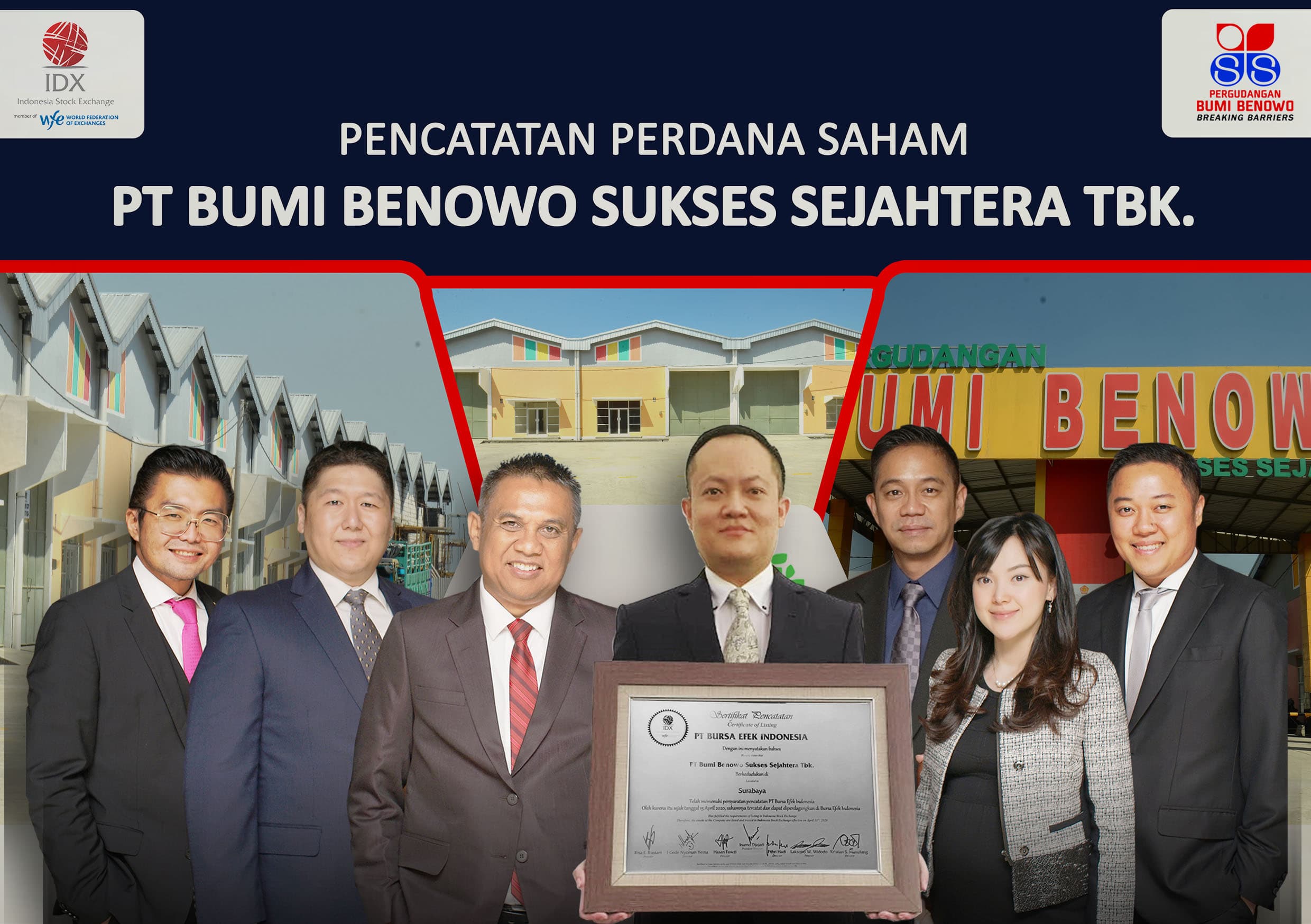 BBSS Resmi Menjadi Perusahaan Tercatat ke-25 di BEI Tahun 2020