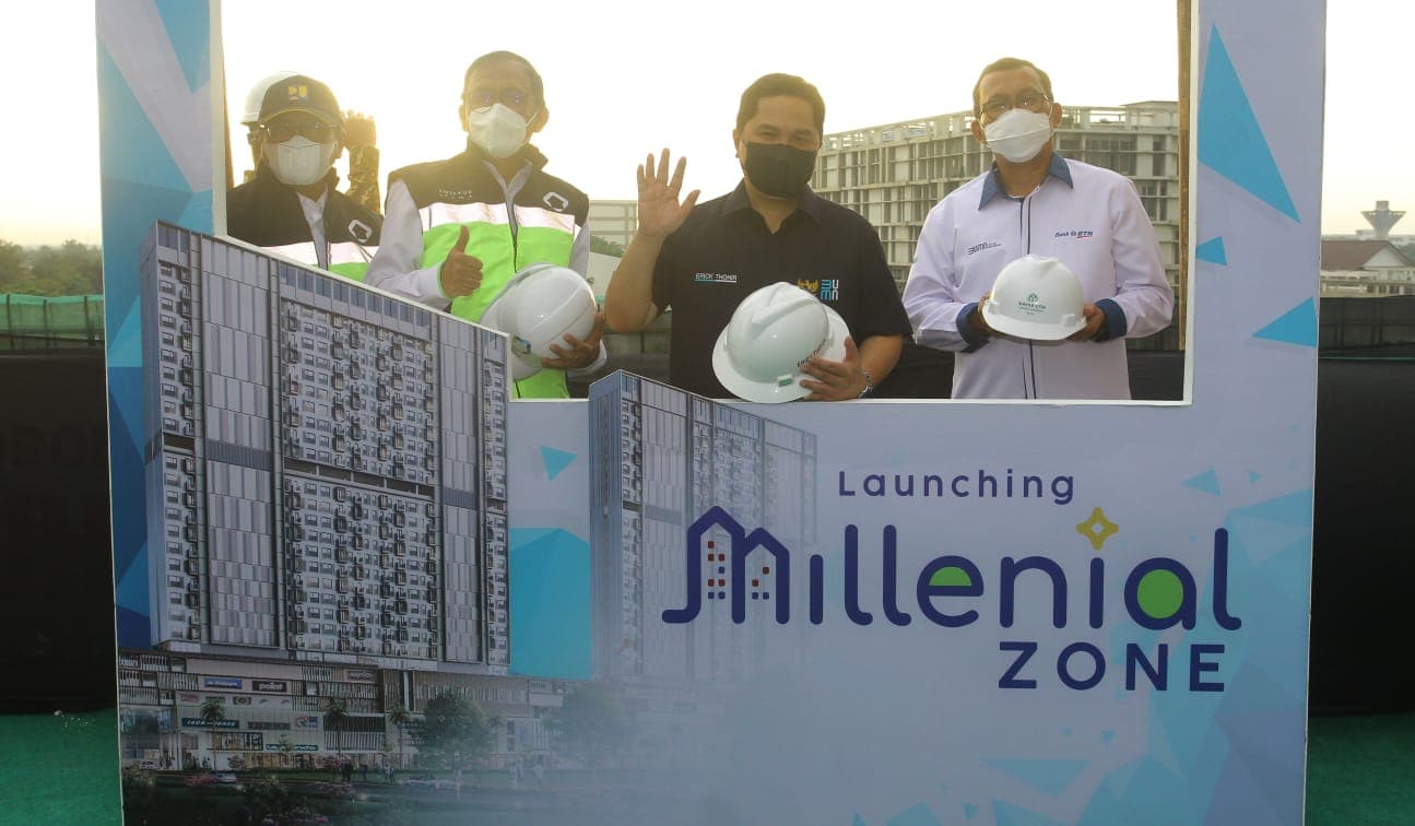 Erick Thohir Dorong BBTN Gandeng BUMN Tangkap Peluang Perumahan Gen Z