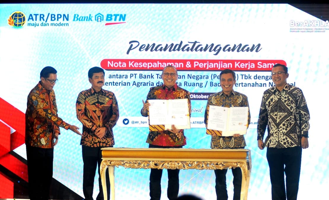 Kementerian Agraria Akan Percepat Proses Sertifikat Tanah Debitur BBTN