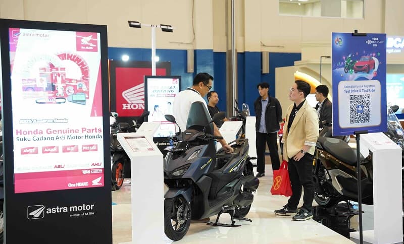 Tebar Bunga Spesial, BCA Finance Optimistis Tren Penjualan Sepeda Motor Menguat Pada Tahun 2026