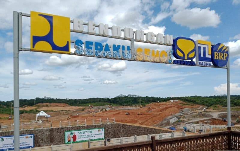KemenPUPR Targetkan Juni Tahun Ini Bendungan Sepaku Semoi Rampung