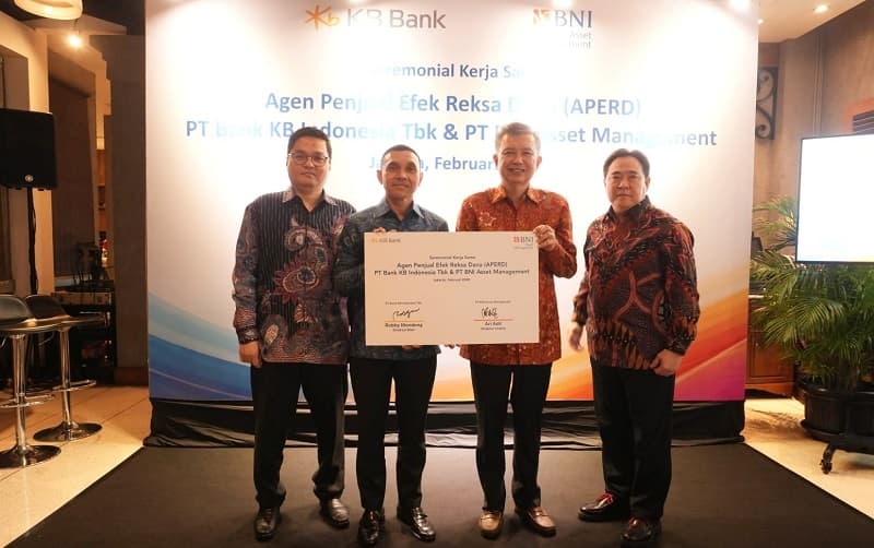 KB Bank dan BNI Asset Management Jalin Sinergi Perluas Akses Investasi Reksa Dana bagi Nasabah