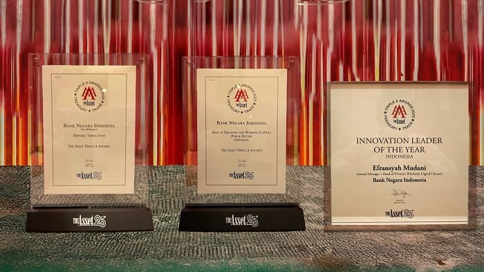 BNI Sabet 3 Penghargaan Triple A Awards 2025 berkat Inovasi BNIdirect dan Peran di Program Pemerintah
