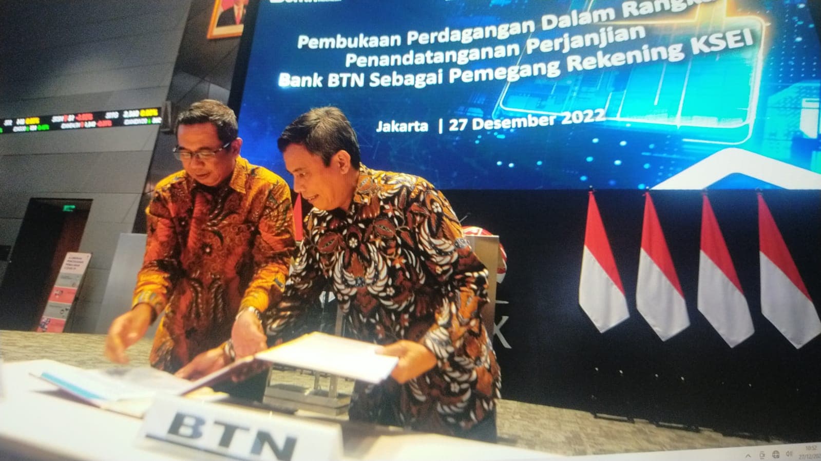 Tahun Pertama, BBTN Incar Kelola Dana Investasi Pasar Modal Rp12 Triliun