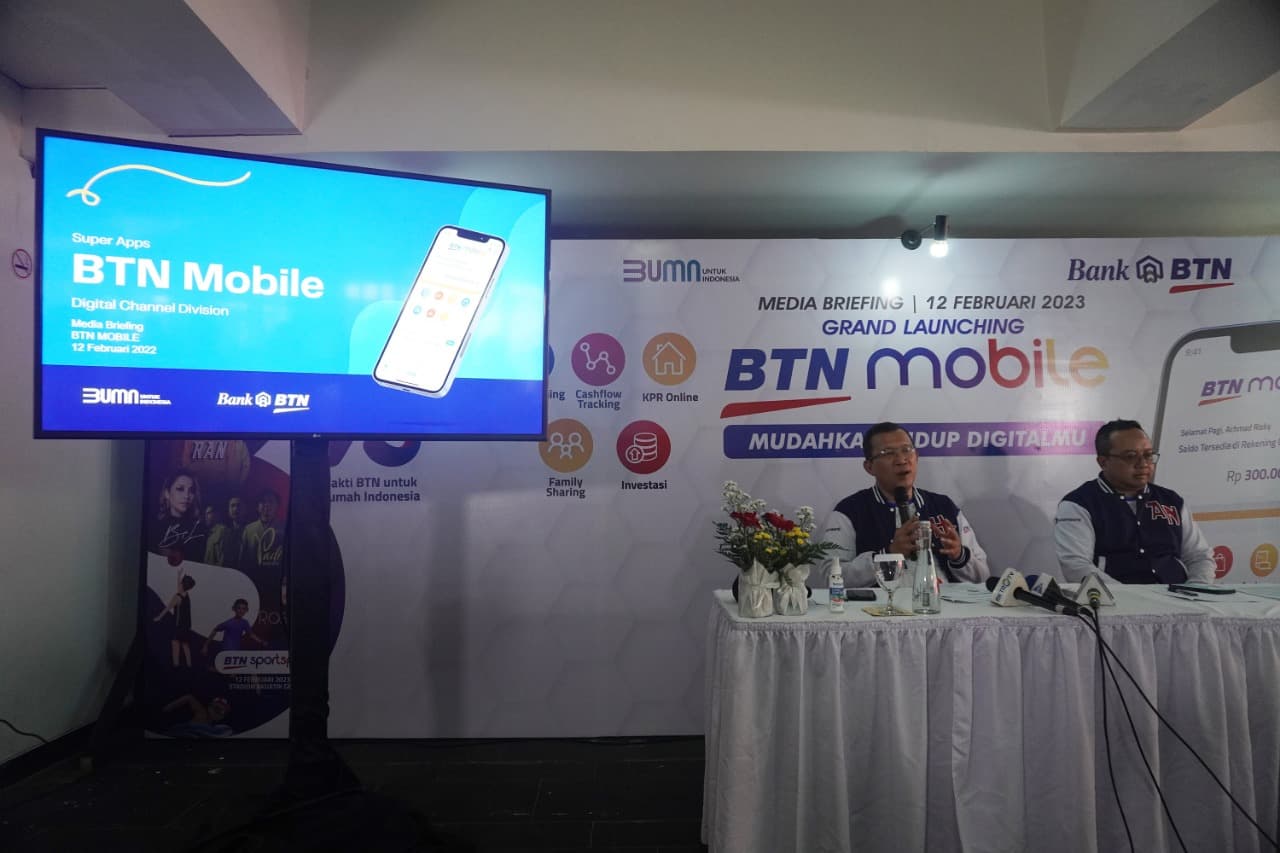 Nasabah Baru BTN Mobile Diproyeksi Tumbuh 26 Persen Dengan SupperApp