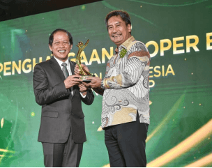 Unit Usaha BUMI, Arutmin Raih PROPER Emas KLH 2024