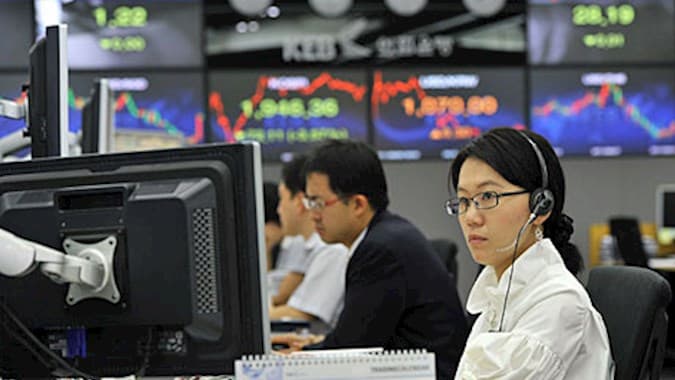 Kospi Berakhir Datar di Awal Pekan