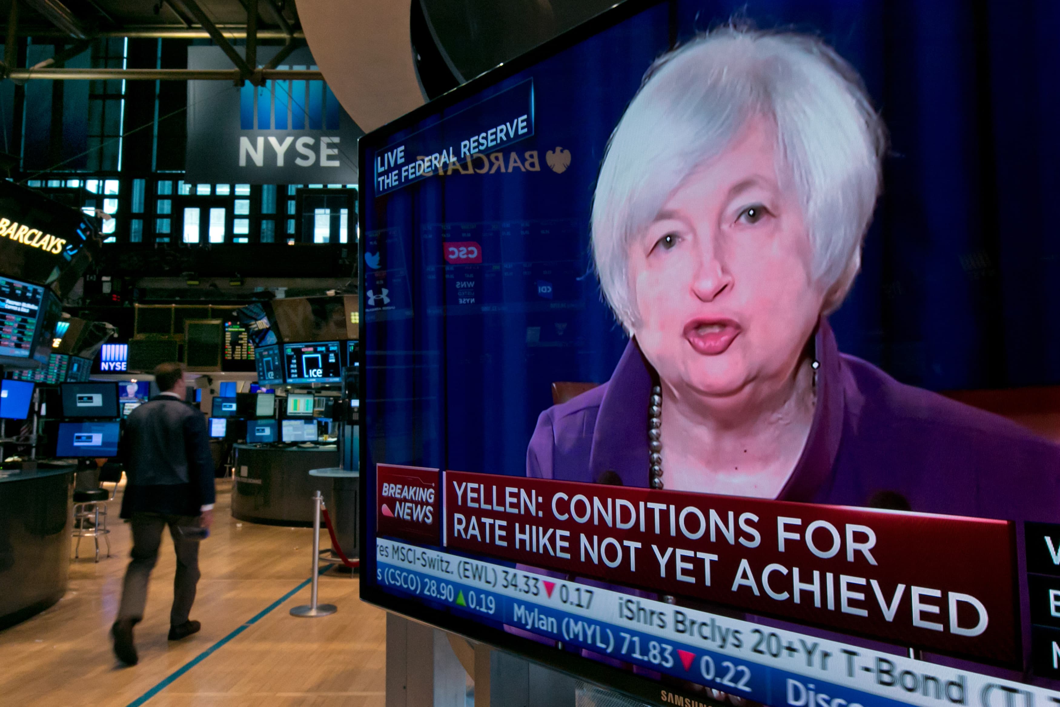 Wall Street Rebound dari Dampak Pidato Yellen