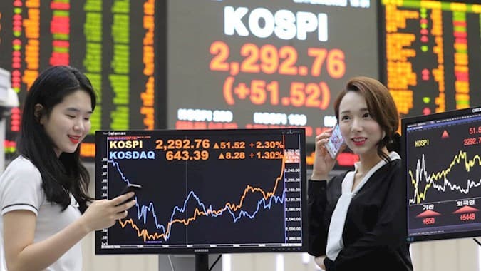 Kospi Terdongkrak Pembelian Investor Asing