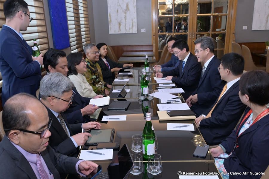 Sri Mulyani Temui Menkeu Tiongkok Bahas Tarif Resiprokal AS