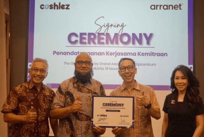 Cashlez dan Arranet Jalin Kemitraan Strategis untuk Dukung Pertumbuhan Bisnis Pembayaran Digital