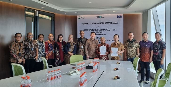 AVIA dan BBTN Jalin Kerjasama Strategis Saling Tingkatkan Kinerja