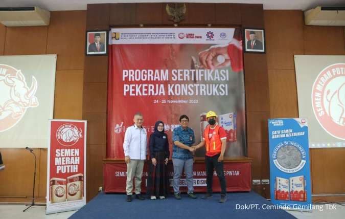 Dukung Pelatihan dan Sertifikasi Pekerja Konstruksi, Semen Merah Putih Kembangkan Program Mandor Pintar Institute